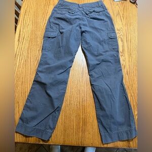 Women’s Duluth Cargo Pants in Navy Blue Size 6/31 100% Cotton